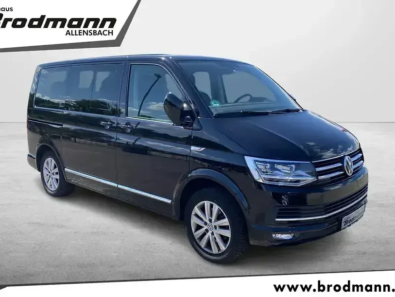Używany VW Multivan Highline 150 KM (110 kW) 2018 Czarny Minivan