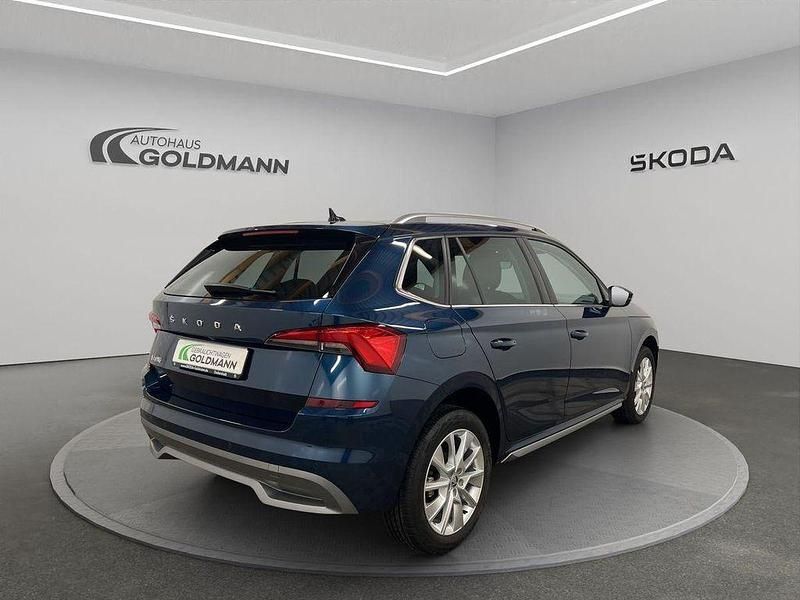 Gebraucht Skoda Kamiq Style 110 PS (80 kW) 2021 Lavablau metallic SUV