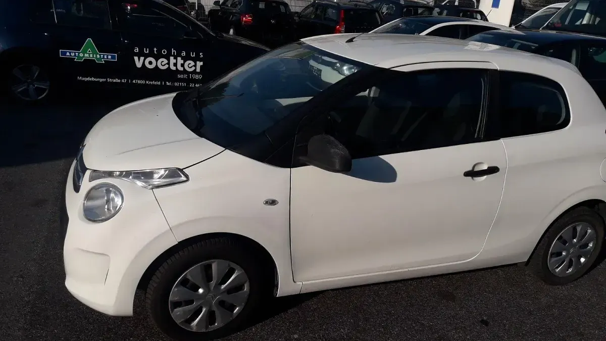 Gebraucht Citroën C1 Feel 72 PS (52 kW) 2019 Weiß Kleinwagen