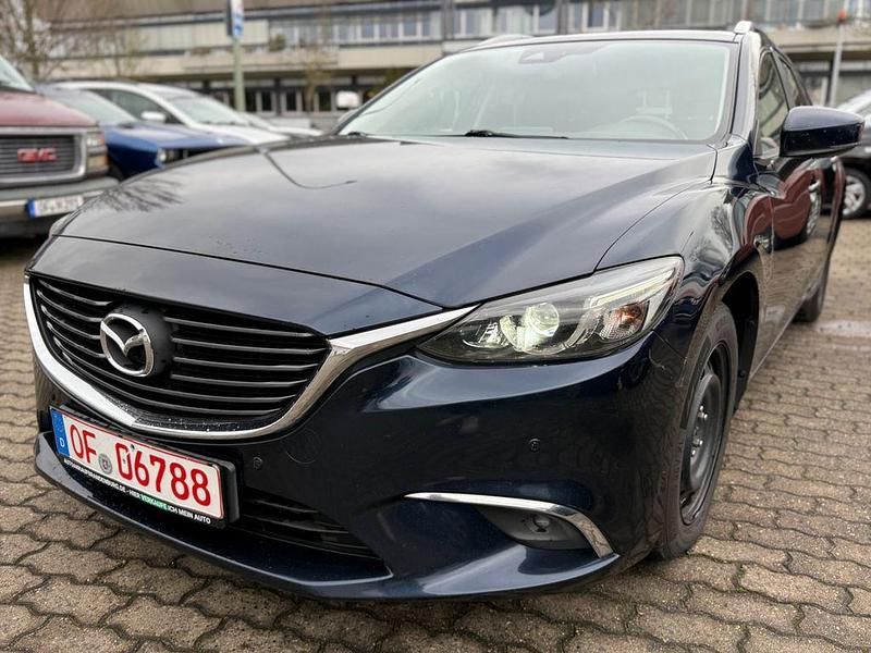 Gebraucht Mazda 6 Nakama 150 PS (110 kW) 2016 Blau Kombi