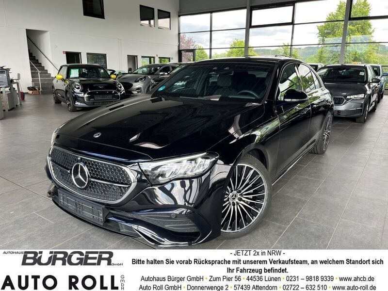 Schwarz Gebraucht 2024 Mercedes E220 AMG Limousine | 58.970 € (Teuer) - Bild 1/4
