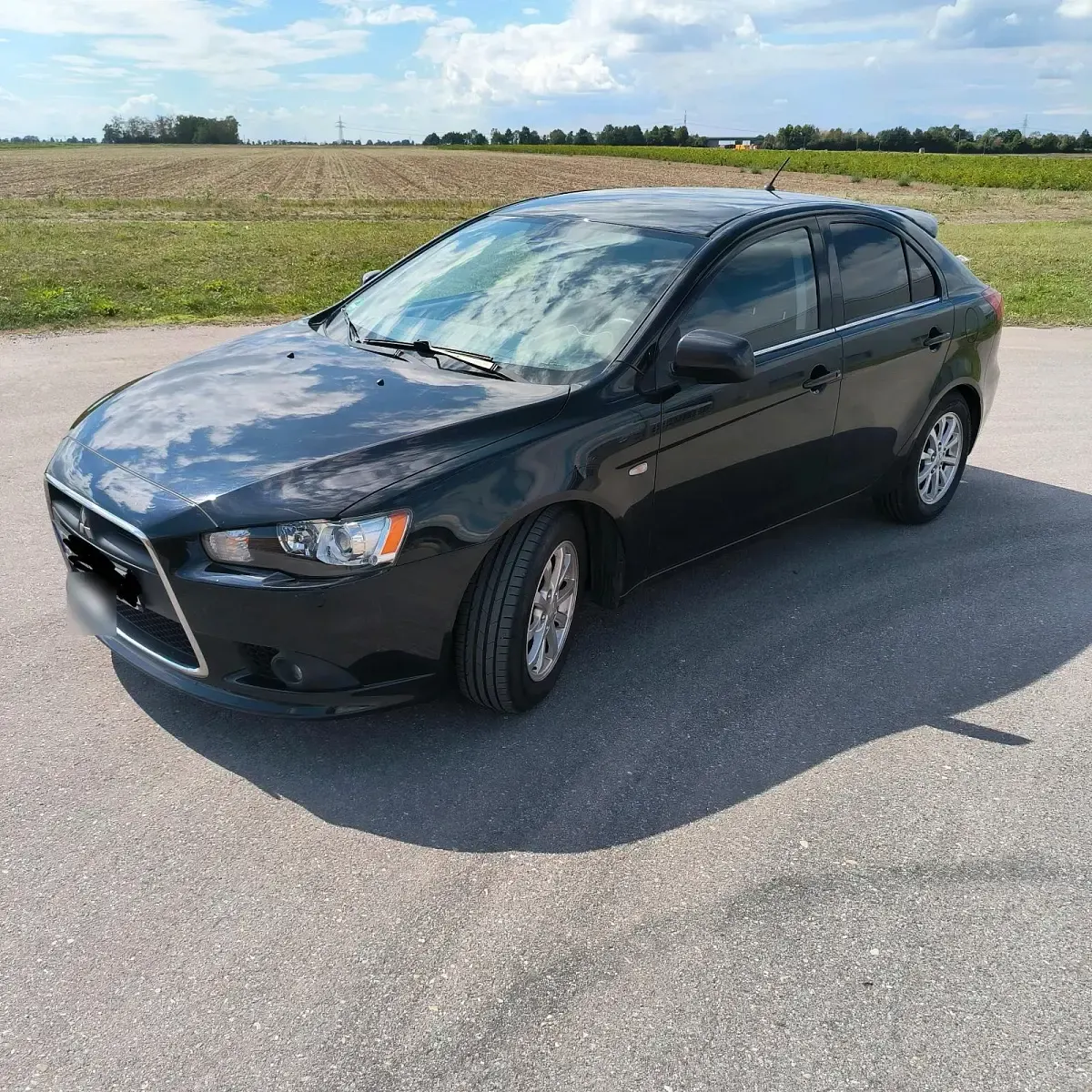 Gebraucht Mitsubishi Lancer 117 PS (86 kW) 2011 Schwarz Limousine