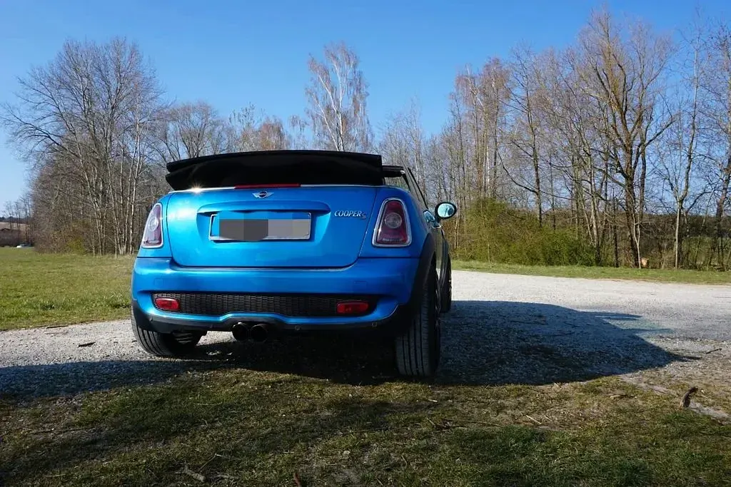 Gebraucht Mini Cooper S Cabriolet 184 PS (135 kW) 2010 Blau Cabrio
