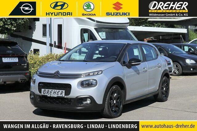 Aluminiumgrau Gebraucht 2017 Citroën C3 Feel Kleinwagen | 12.980 € - Bild 1/4