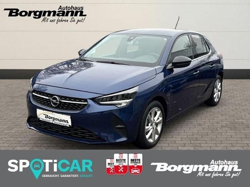 Blau Gebraucht 2021 Opel Corsa Elegance Kleinwagen | 12.990 € (Fairer Preis) - Bild 1/4