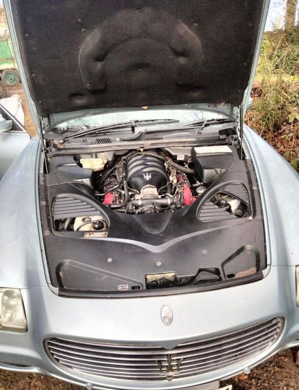 Gebraucht Maserati Quattroporte 400 PS (294 kW) 2005 Blau Limousine