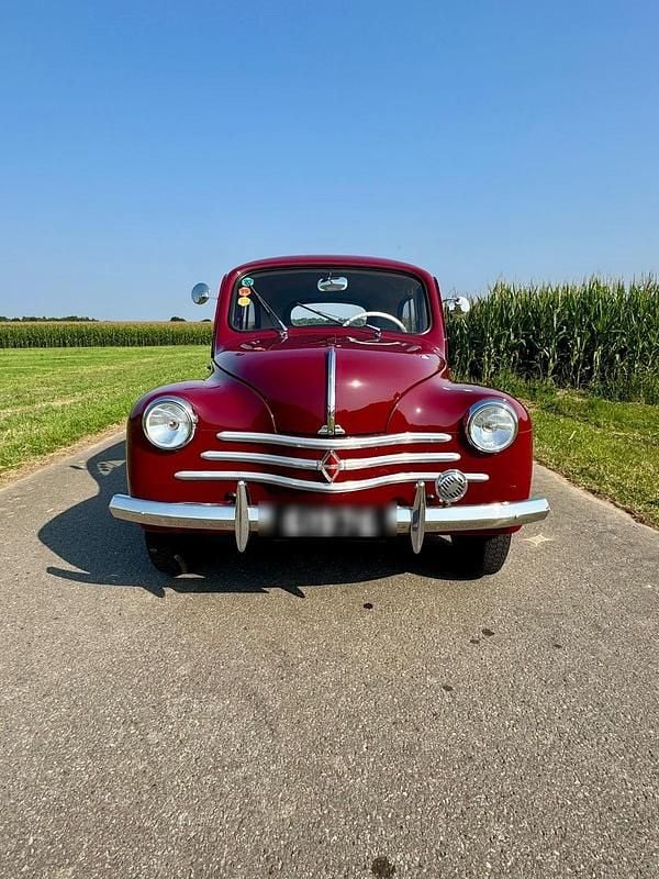 Rot Gebraucht 1959 Renault 4CV Kleinwagen | 17.900 € - Bild 1/4