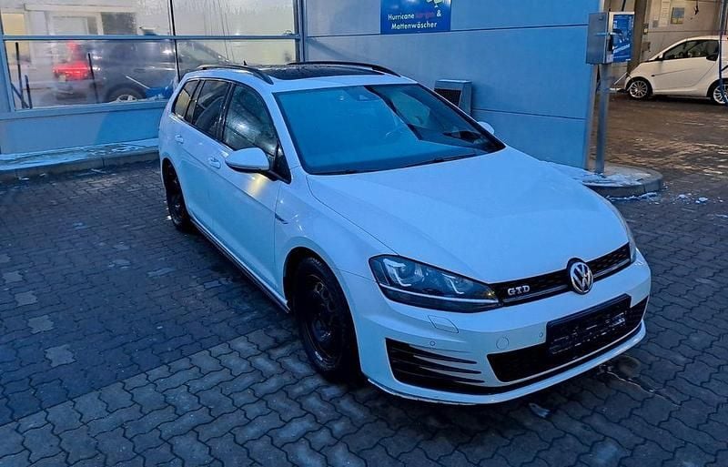 Weiß Gebraucht 2016 VW Golf VII GTD Kombi | 7.999 € (Superpreis) - Bild 1/4