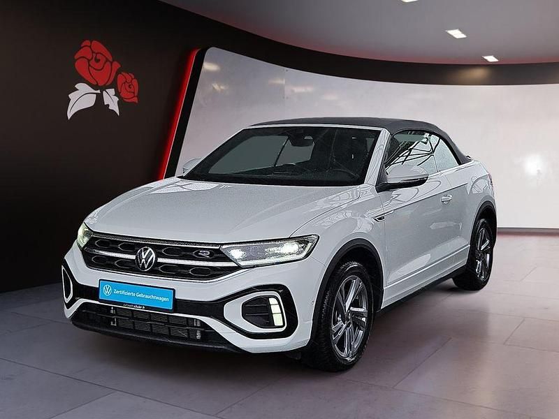 Gebraucht VW T-Roc Cabriolet R-line 150 PS (110 kW) 2025 Weiß Cabrio