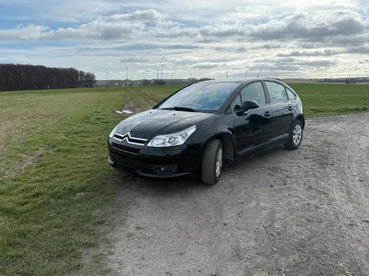 Gebraucht Citroën C4 110 PS (80 kW) 2008 Schwarz Limousine