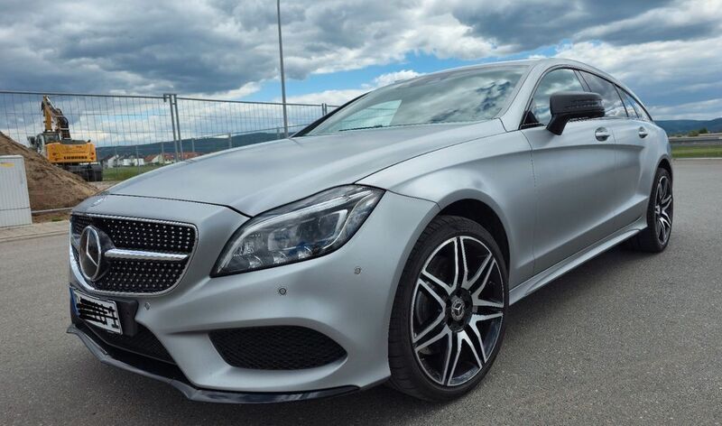 Grau Gebraucht 2015 Mercedes CLS500 Shooting Brake AMG Kombi | 26.999 € (Superpreis) - Bild 1/4