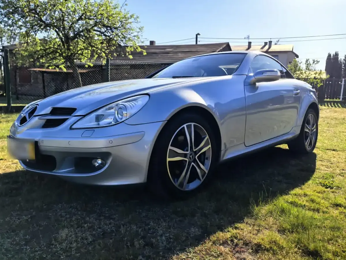 Gebraucht Mercedes SLK200 163 PS (119 kW) 2004 Silber Cabrio
