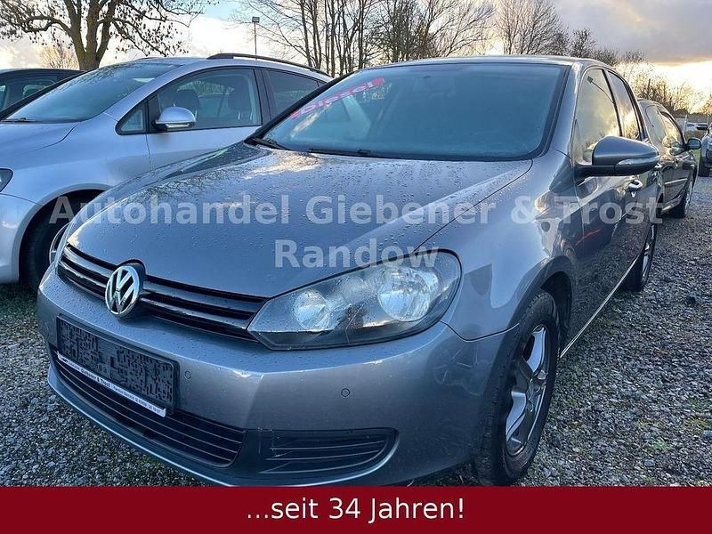 Grau Gebraucht 2009 VW Golf VI Trendline Limousine | 5.990 € (Etwas zu teuer) - Bild 1/4
