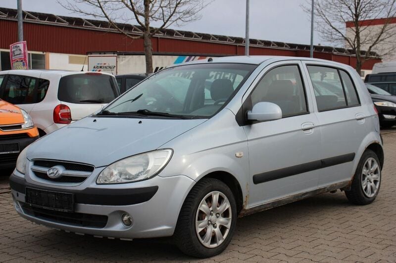 Silber Gebraucht 2008 Hyundai Getz Kleinwagen | 590 € (Superpreis) - Bild 1/4