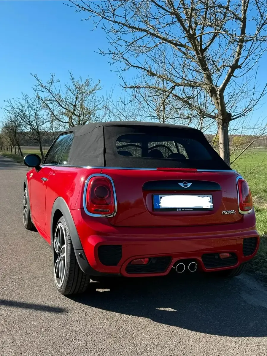 Gebraucht Mini Cooper S Cabriolet 192 PS (141 kW) 2017 Rot Cabrio