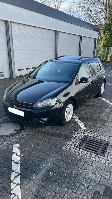 Gebraucht VW Golf VI 110 PS (80 kW) 2009 Schwarz Kleinwagen