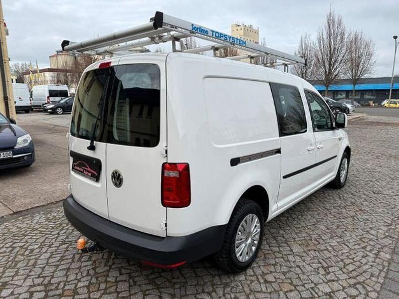 Gebraucht VW Caddy Maxi Trendline 122 PS (89 kW) 2020 Weiß Van / Kleinbus