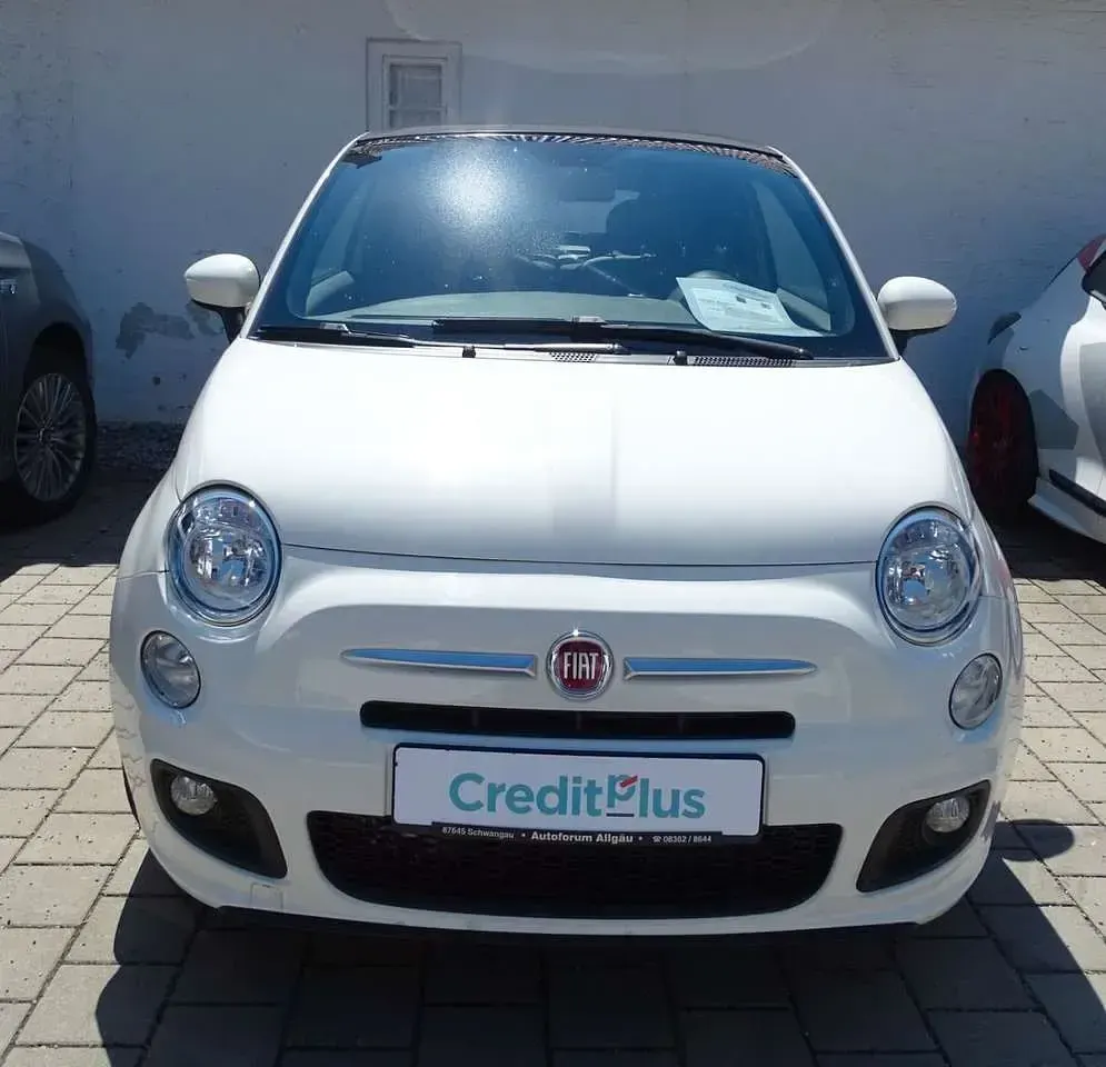 Gebraucht Fiat 500S S 105 PS (77 kW) 2015 Bianco bianco/ bossa nova/calc Cabrio
