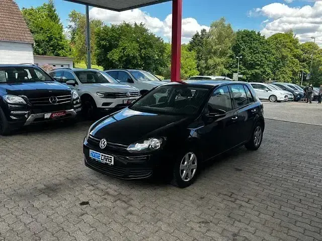 Gebraucht VW Golf VI Trendline 105 PS (77 kW) 2010 Schwarz Limousine