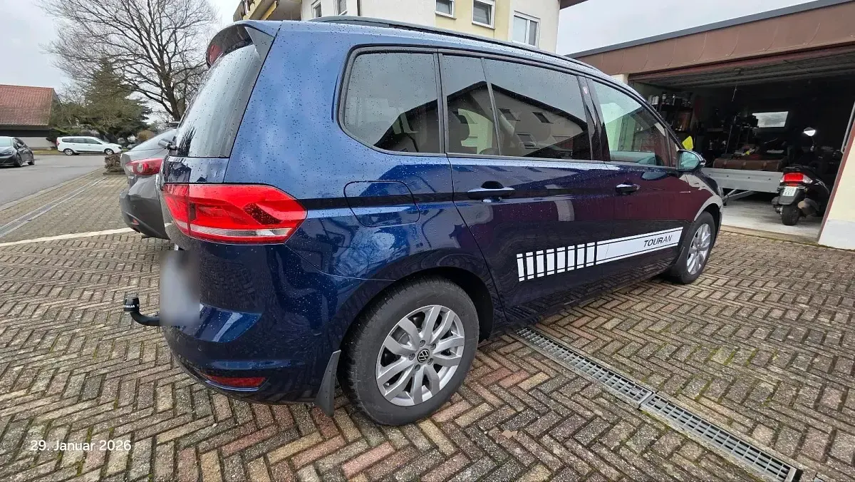 Gebraucht VW Touran 110 PS (80 kW) 2015 Blau Van / Kleinbus