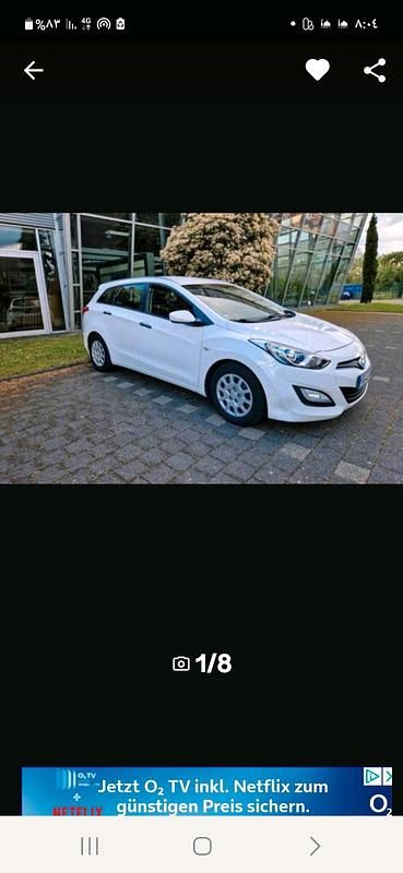 Gebraucht Hyundai i30 109 PS (80 kW) 2013 Weiß Kombi