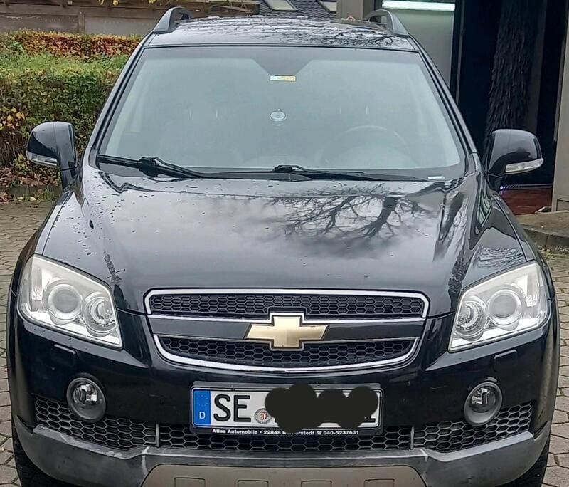 Schwarz Gebraucht 2008 Chevrolet Captiva SUV | 3.300 € - Bild 1/4