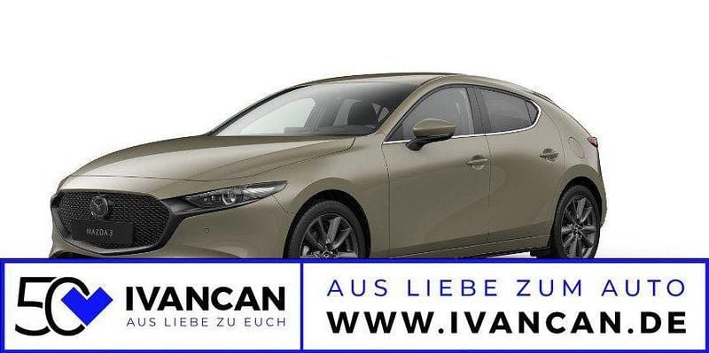 Zircon sand Neu 2025 Mazda 3 Exclusive-Line Limousine | 31.450 € - Bild 1/4
