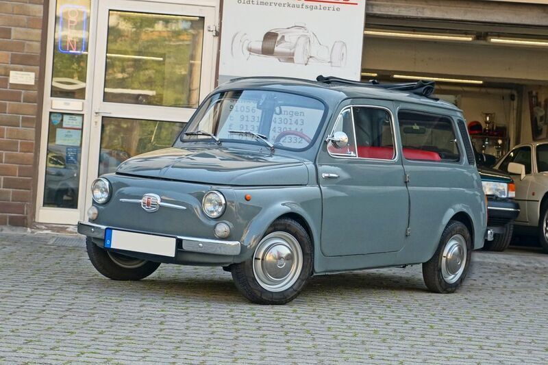 Grau Gebraucht 1974 Fiat 500 Kombi | 14.400 € - Bild 1/4