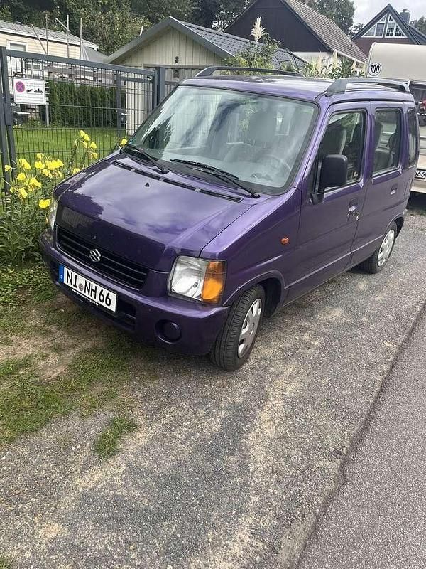Violett Gebraucht 1999 Suzuki Wagon R+ GL Kombi | 4.250 € (Teuer) - Bild 1/4