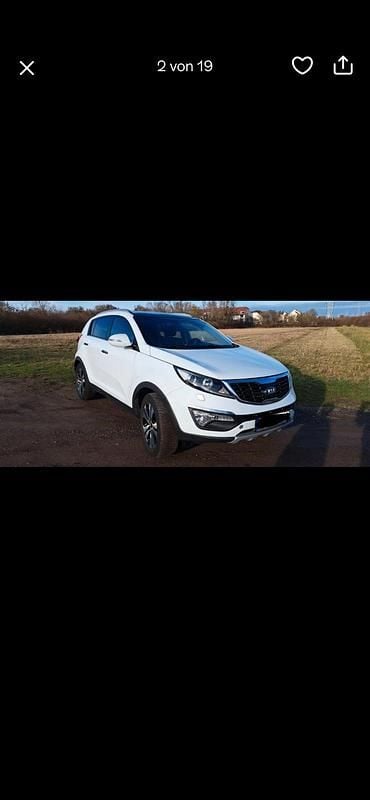 Weiß Gebraucht 2013 Kia Sportage SUV | 7.900 € (Guter Preis) - Bild 1/4