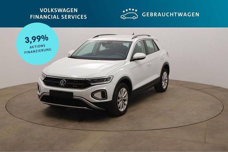 Gebraucht VW T-Roc Life 110 PS (80 kW) 2023 Weiß SUV
