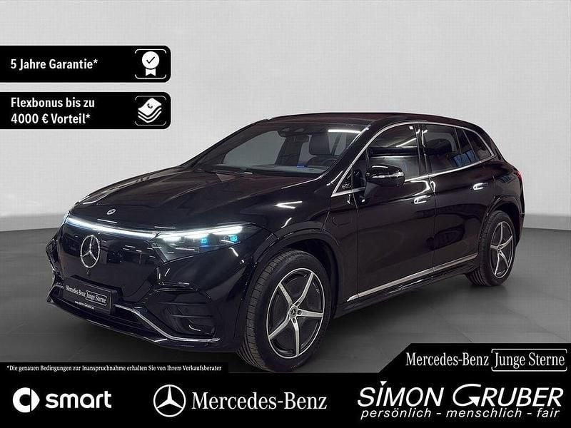 Gebraucht Mercedes EQS500 AMG 330 kW (449 PS) 2022 Obsidianschwarz (metallic) SUV