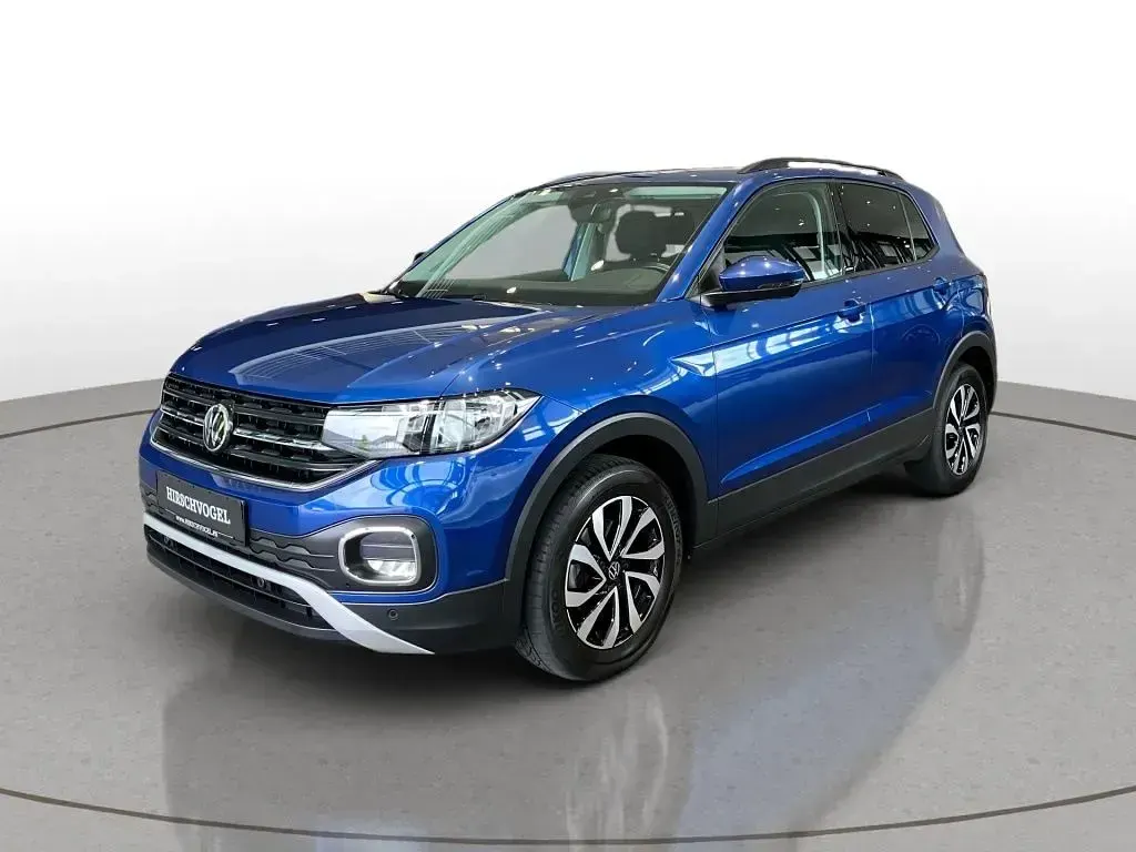 Gebraucht VW T-Cross Active 110 PS (80 kW) 2021 Blau metallic SUV