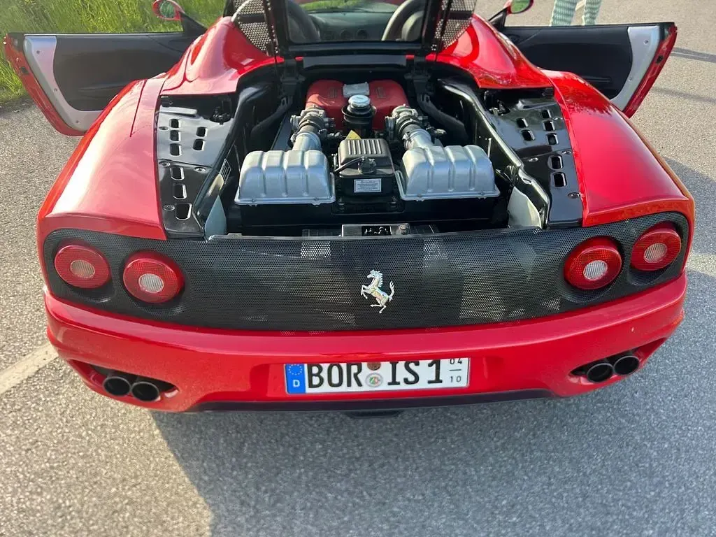 Gebraucht Ferrari 360 400 PS (294 kW) 2004 Rot Cabrio