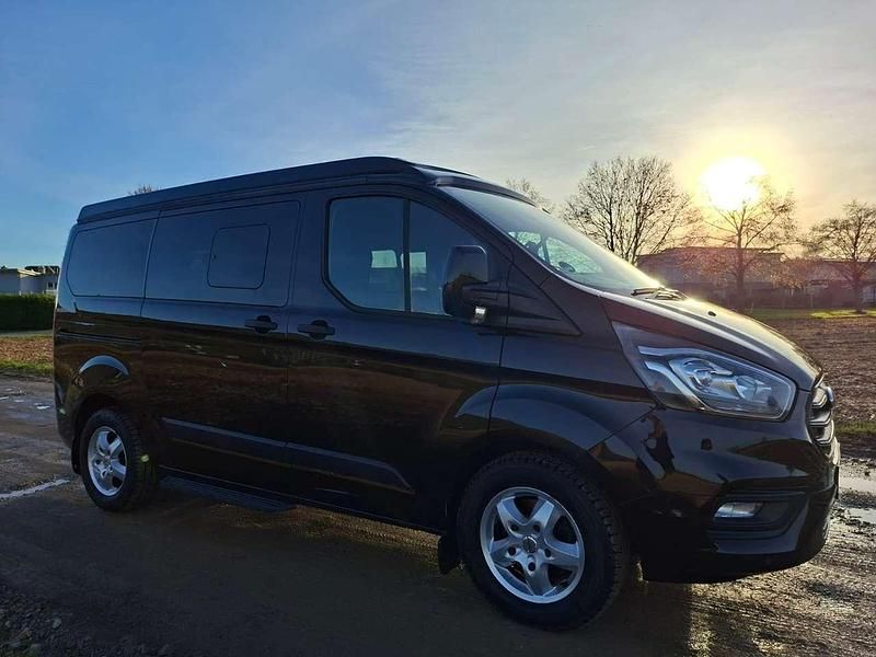 Gebraucht Ford Transit Custom Trend 170 PS (125 kW) 2019 Iridiumschwarz metallic Kombi