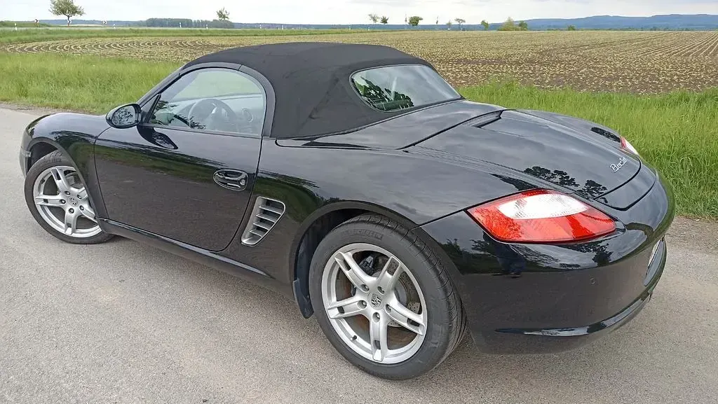 Gebraucht Porsche Boxster 239 PS (175 kW) 2006 Schwarz Cabrio