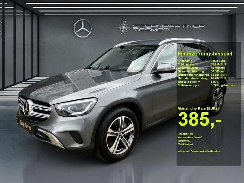Grau Gebraucht 2020 Mercedes GLC220 SUV | 35.690 € (Fairer Preis) - Bild 1/3