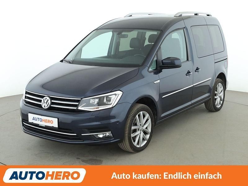 Gebraucht VW Caddy Highline 150 PS (110 kW) 2017 Blau Van / Kleinbus