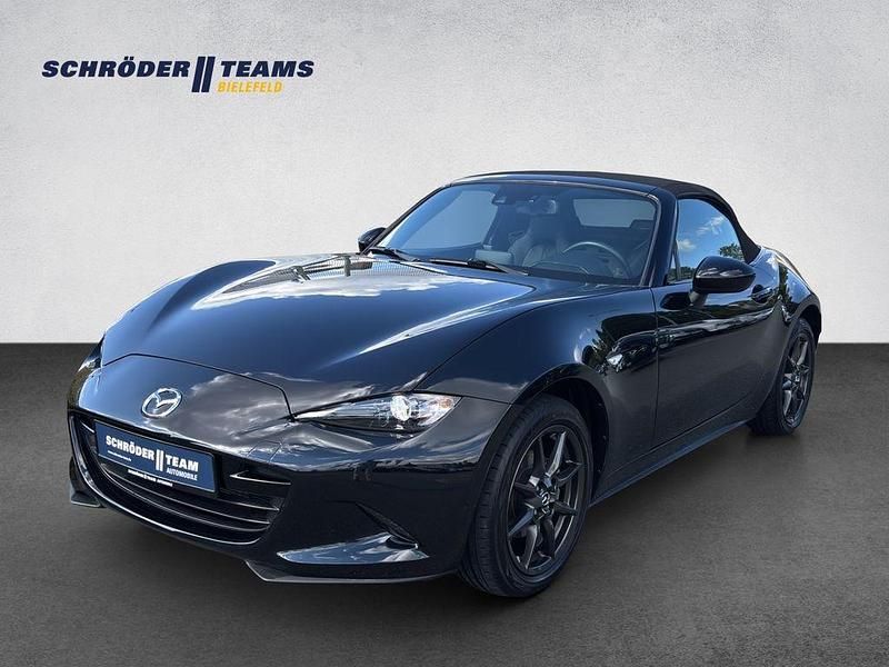 Schwarz Gebraucht 2017 Mazda MX5 Sports-Line Cabrio | 18.490 € (Guter Preis) - Bild 1/4