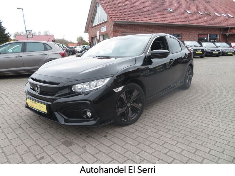 Schwarz Gebraucht 2018 Honda Civic Elegance Limousine | 12.500 € (Fairer Preis) - Bild 1/4