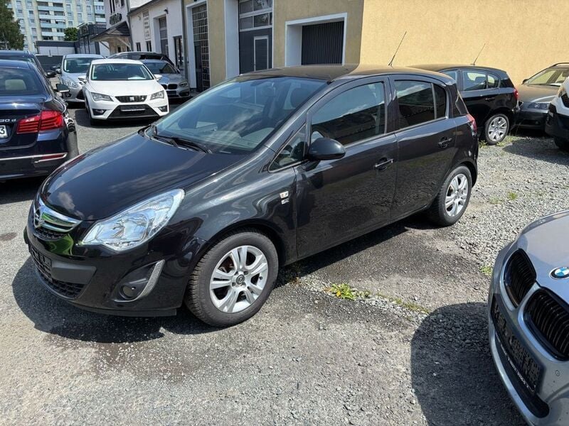 Schwarz Gebraucht 2012 Opel Corsa Limousine | 2.999 € (Guter Preis) - Bild 1/4
