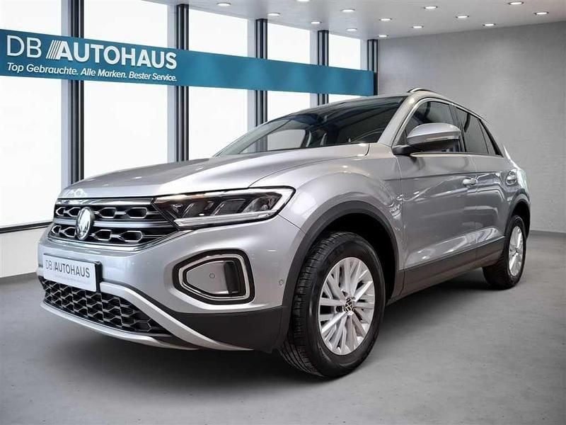 Silber Gebraucht 2023 VW T-Roc Life SUV | 22.850 € (Superpreis) - Bild 1/4