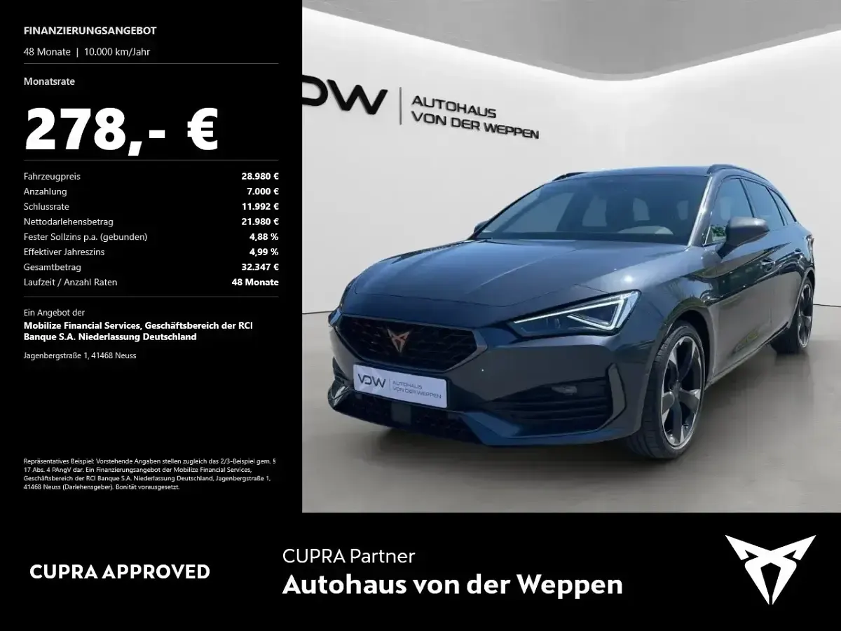 Gebraucht Cupra Leon 190 PS (139 kW) 2024 Kombi
