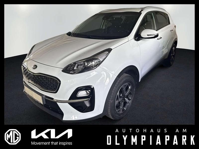 (wd) carraraweiss Gebraucht 2020 Kia Sportage Spirit SUV | 17.990 € (Fairer Preis) - Bild 1/4