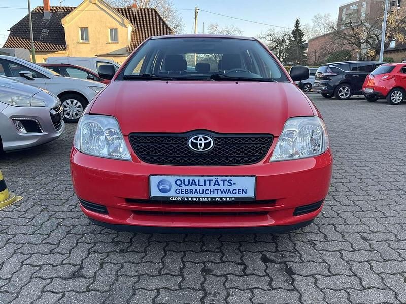 Gebraucht Toyota Corolla 97 PS (71 kW) 2004 Magmarot Kombi