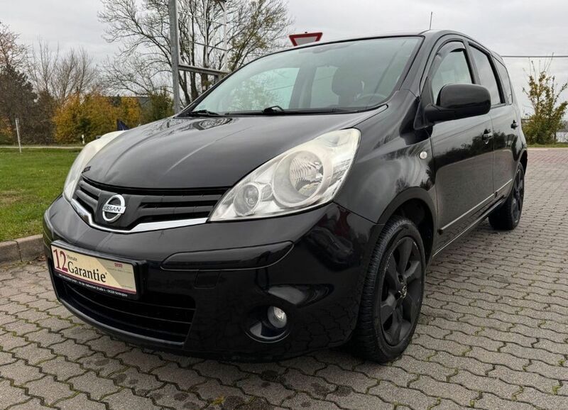 Gebraucht Nissan Note I-Way 110 PS (80 kW) 2010 Schwarz Van / Kleinbus