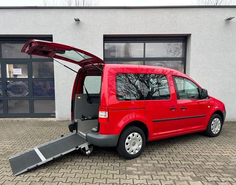 Rot Gebraucht 2009 VW Caddy Van / Kleinbus | 14.950 € - Bild 1/4
