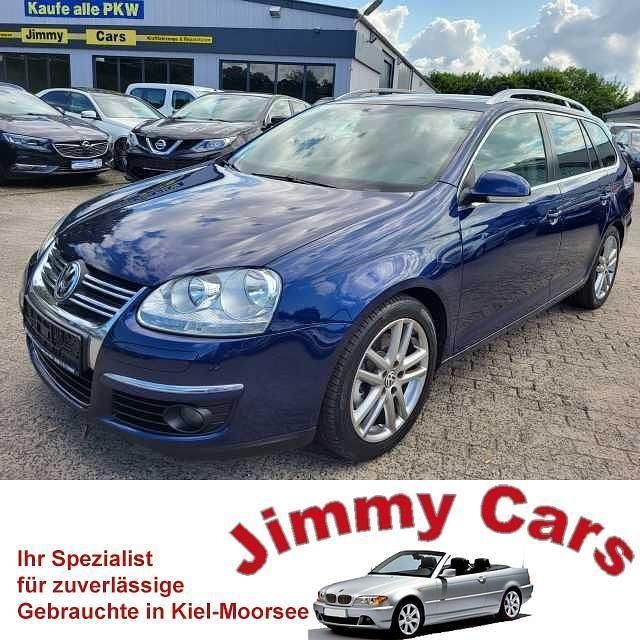 Blau Gebraucht 2008 VW Golf V Comfortline Kombi | 3.799 € (Teuer) - Bild 1/4