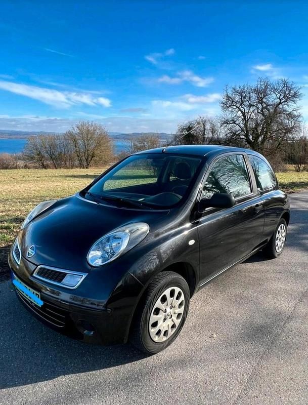Schwarz Gebraucht 2009 Nissan Micra Kleinwagen | 2.350 € - Bild 1/4