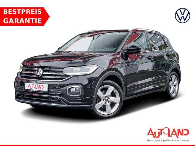 Schwarz Gebraucht 2021 VW T-Cross R-line SUV | 19.990 € (Etwas zu teuer) - Bild 1/4